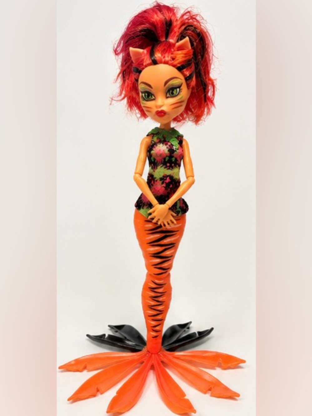 Monster High Toralei Stripe Great Scarrier Reef Mermaid Doll